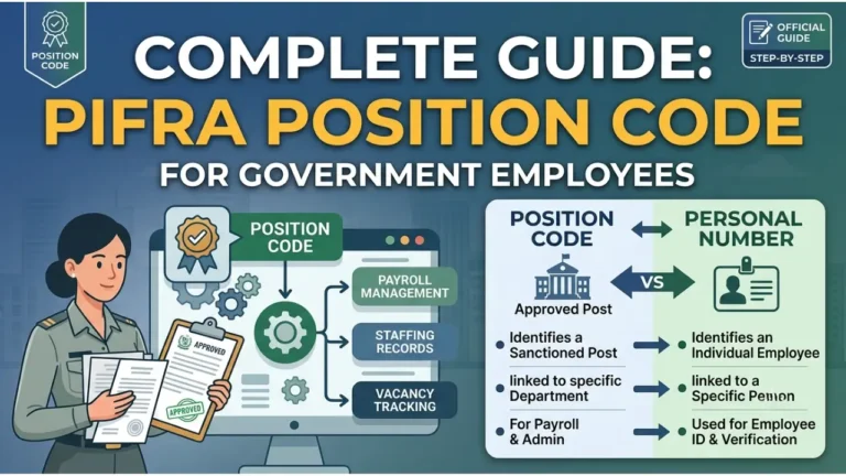 PIFRA Position Code
